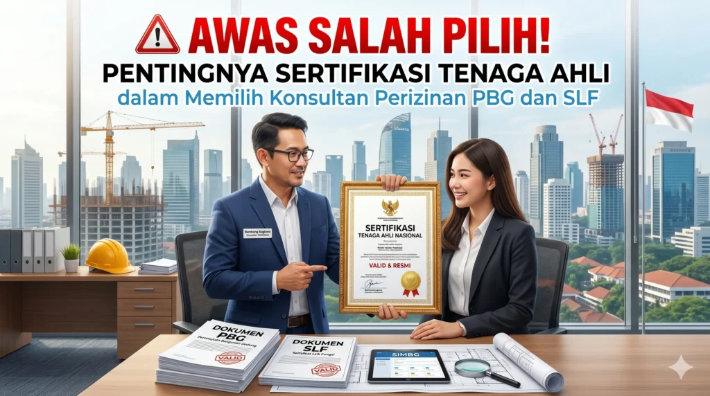 Awas Salah Pilih! Pentingnya Sertifikasi Tenaga Ahli dalam Memilih Konsultan Perizinan PBG dan SLF