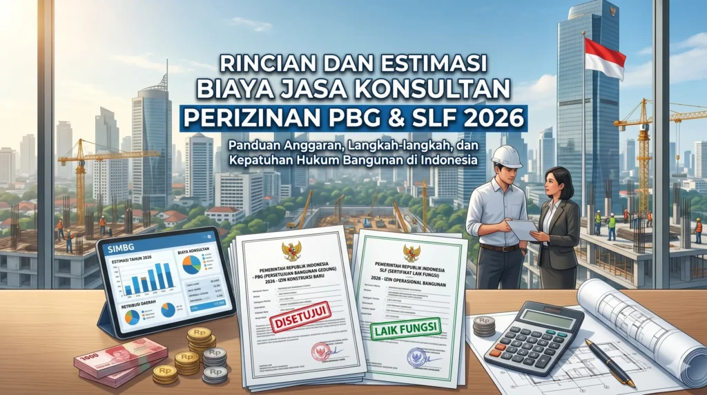 Rincian dan Estimasi Biaya Jasa Konsultan Perizinan PBG dan SLF 2026
