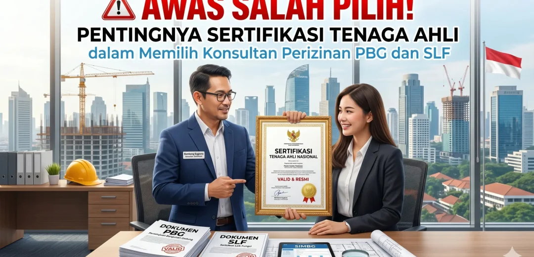 Awas Salah Pilih! Pentingnya Sertifikasi Tenaga Ahli dalam Memilih Konsultan Perizinan PBG dan SLF